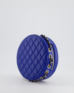 *RARE 
FIRE PRICE* Chanel La Pausa Coco Lifesaver Bag in Navy, Black with Champagne Gold Hardware