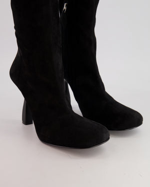 Hermès Black Suede Hurricane Thigh-High Boots Size EU 41 RRP £2,250