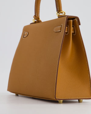 *HOLY GRAIL* Hermès Kelly Bag Replica Jewelry
 25cm in Gold Epsom Leather with Gold Hardware