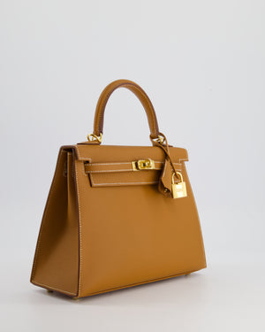 *HOLY GRAIL* Hermès Kelly Bag Replica Jewelry
 25cm in Gold Epsom Leather with Gold Hardware