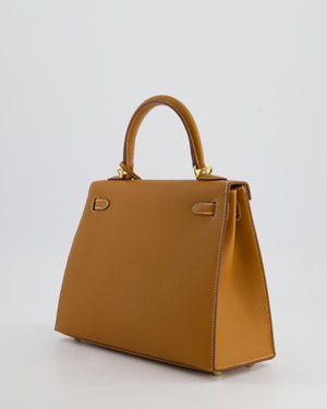 *HOLY GRAIL* Hermès Kelly Bag Replica Jewelry
 25cm in Gold Epsom Leather with Gold Hardware