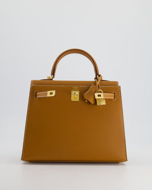 *HOLY GRAIL* Hermès Kelly Bag Replica Jewelry
 25cm in Gold Epsom Leather with Gold Hardware