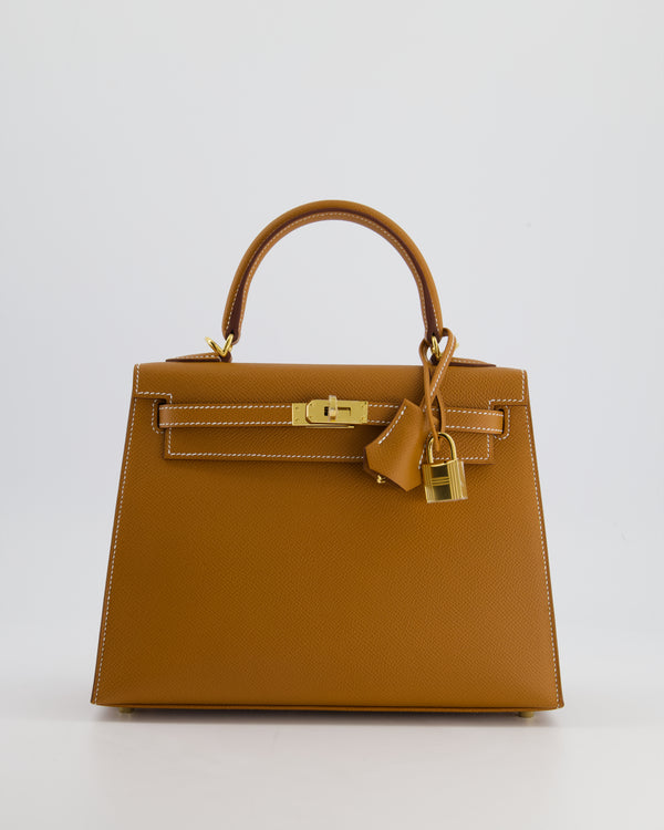 *HOLY GRAIL* Hermès Kelly Bag Replica Jewelry
 25cm in Gold Epsom Leather with Gold Hardware