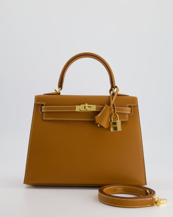 *HOLY GRAIL* Hermès Kelly Bag Replica Jewelry
 25cm in Gold Epsom Leather with Gold Hardware