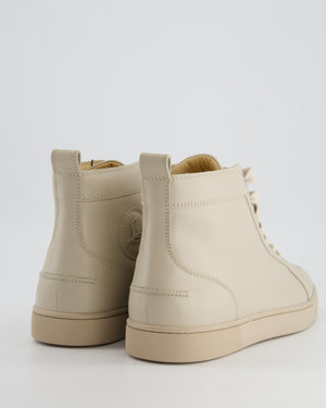 Christian Louboutin Beige Louis Orlato High-Top Trainer Size EU 44 - RRP £625