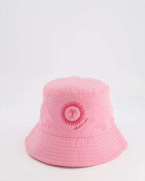 Hermès Pink Bucket Hat Gene Sunshine Size 55