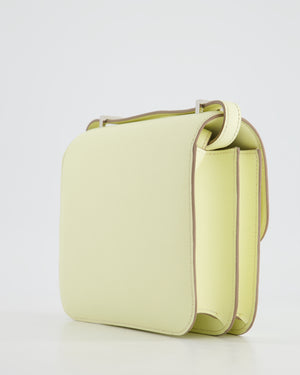 *NEW COLOUR* Hermès Constance III Mini 18cm Miroir Bag in Jaune Milton Epsom Leather with Palladium Hardware