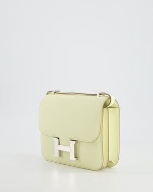 *NEW COLOUR* Hermès Constance III Mini 18cm Miroir Bag in Jaune Milton Epsom Leather with Palladium Hardware