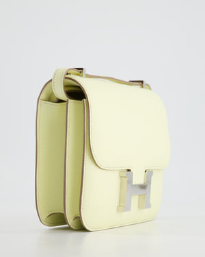 *NEW COLOUR* Hermès Constance III Mini 18cm Miroir Bag in Jaune Milton Epsom Leather with Palladium Hardware