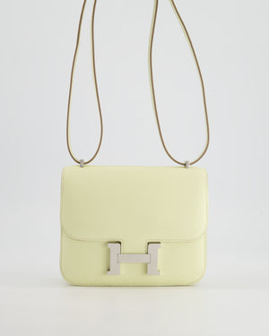 *NEW COLOUR* Hermès Constance III Mini 18cm Miroir Bag in Jaune Milton Epsom Leather with Palladium Hardware