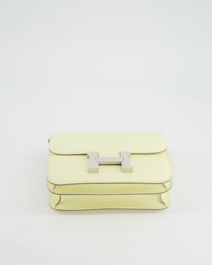 *NEW COLOUR* Hermès Constance III Mini 18cm Miroir Bag in Jaune Milton Epsom Leather with Palladium Hardware