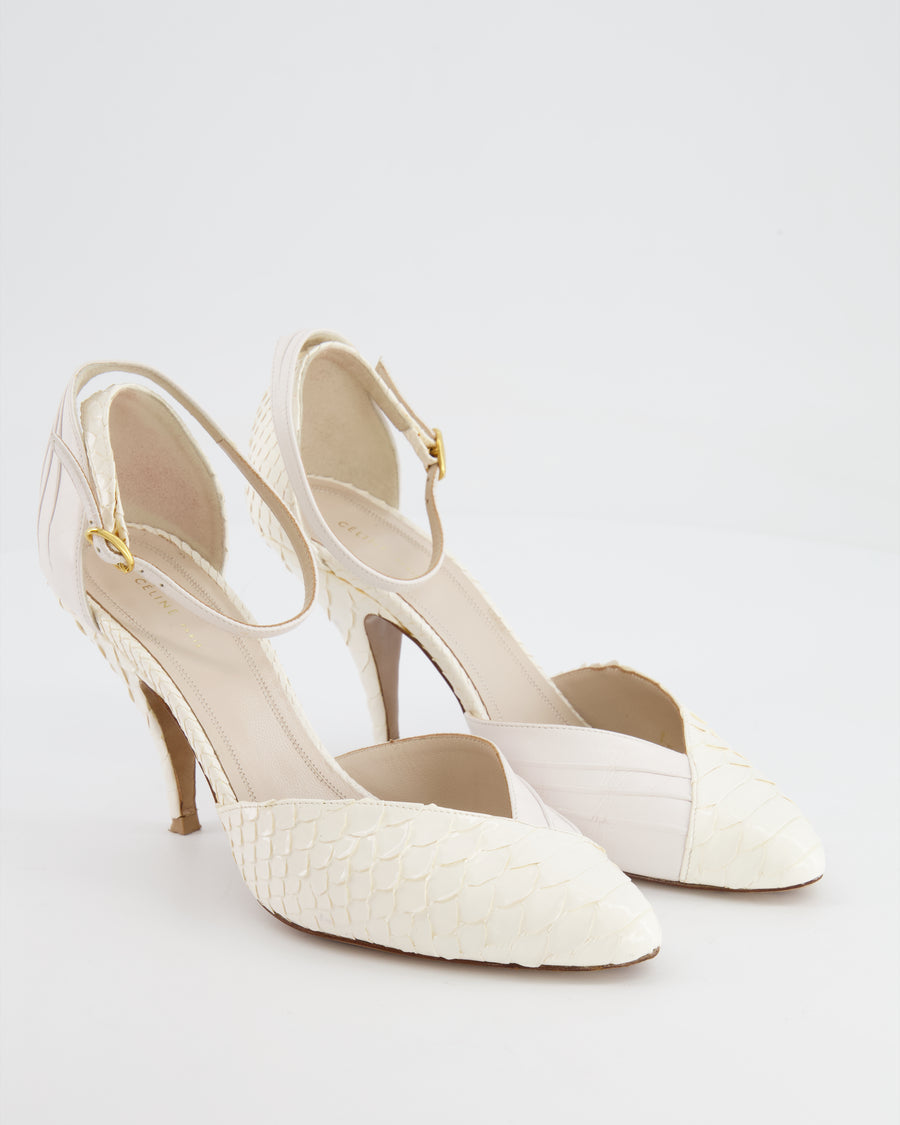 Celine Phoebe Philo White Python Effect D
Orsay Pumps Size EU 36.5