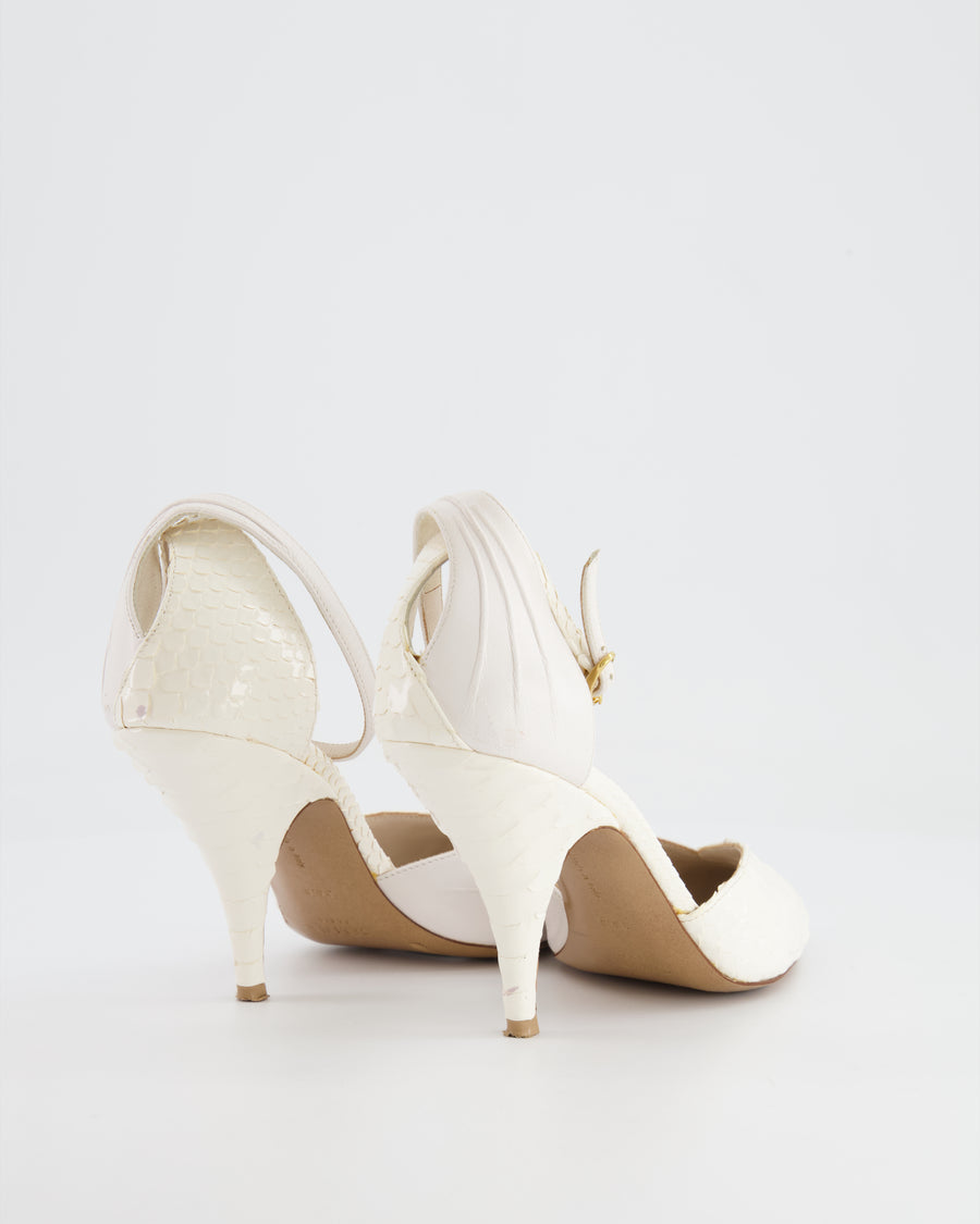 Celine Phoebe Philo White Python Effect D
Orsay Pumps Size EU 36.5