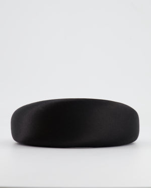 *HOT* Prada Black Satin Padded Headband