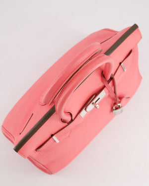 Hermès Birkin 30cm Retourne Bag in Rose Lipstick Togo Leather and Palladium Hardware