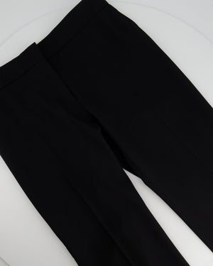 Tom Ford Black Tailored Trousers with Pleat Detail Size IT 32 (UK 10)