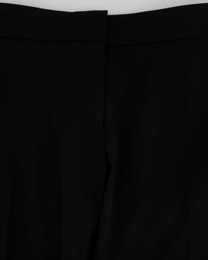 Tom Ford Black Tailored Trousers with Pleat Detail Size IT 32 (UK 10)