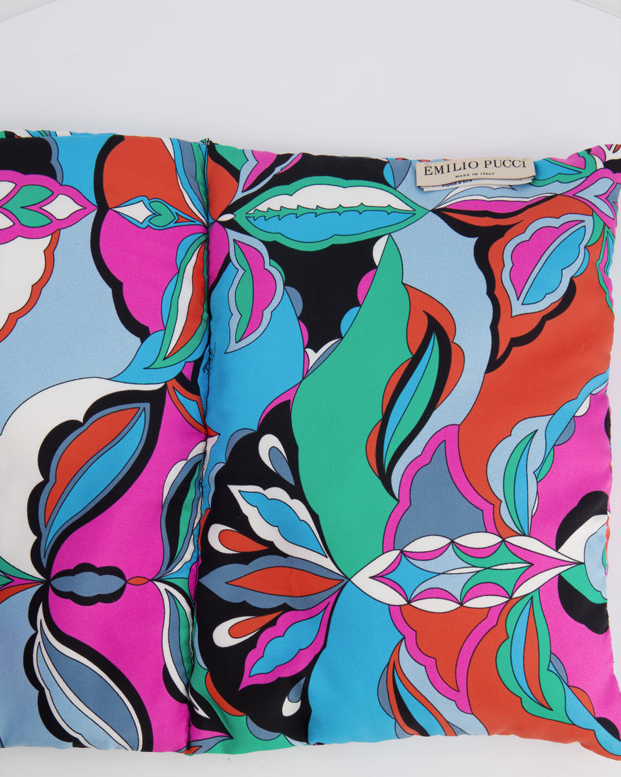 Emilio Pucci Multicolour Silk Padded Scarf RRP £500