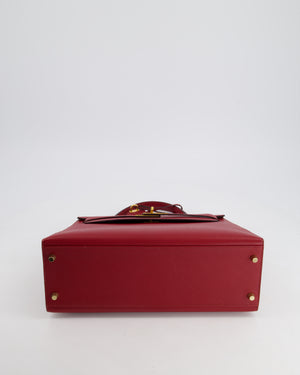 Hermès Kelly 32cm Replica Jewelry
 Bag in Rouge Berlin Epsom Leather With Gold Hardware