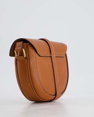 Celine Brown Besace 16 Bag with Gold Hardware