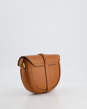 Celine Brown Besace 16 Bag with Gold Hardware