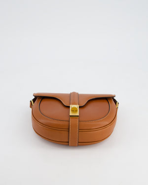 Celine Brown Besace 16 Bag with Gold Hardware