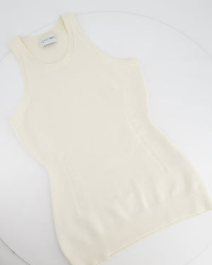 AZFACTORY Beige Sculpted Tank Top Size S (UK 6)