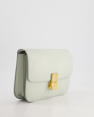 *FIRE PRICE* Céline Sage Green Medium Shoulder Bag in Calfskin Leather with Gold Hardware RRP £3100