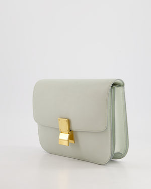 *FIRE PRICE* Céline Sage Green Medium Shoulder Bag in Calfskin Leather with Gold Hardware RRP £3100