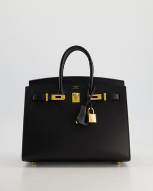 *HOLY GRAIL* Hermès Birkin 25cm Replica Jewelry
 Bag in Noir Epsom Leather with Gold Hardware