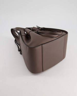 *HOT* Loewe Brown Hammock Small Textured-Leather Shoulder Bag with Silver Hardware  RRP £2,250