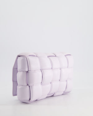 *HOT 
FIRE PRICE* Bottega Veneta Pale Lilac Padded Cassette Bag with Gold Hardware RRP £2,780