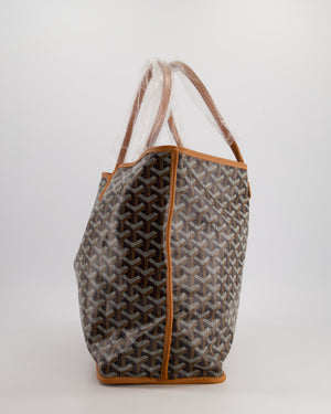 *SUPER RARE* Goyard Anjou PM in Tan 
Black Goyardine 
Calfskin Leather Reversible Shoulder Bag