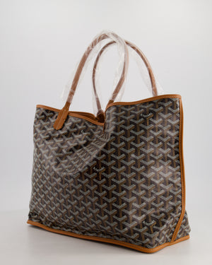 *SUPER RARE* Goyard Anjou PM in Tan 
Black Goyardine 
Calfskin Leather Reversible Shoulder Bag