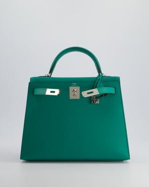 Hermès Kelly Replica Jewelry
 28cm in Vert Jade Epsom Leather with Palladium Hardware