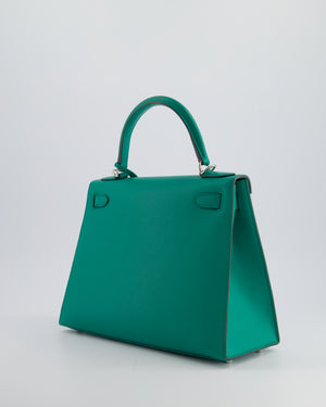 Hermès Kelly Replica Jewelry
 28cm in Vert Jade Epsom Leather with Palladium Hardware