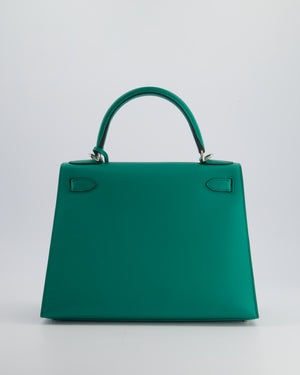 Hermès Kelly Replica Jewelry
 28cm in Vert Jade Epsom Leather with Palladium Hardware