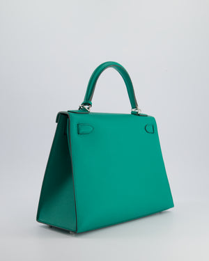 Hermès Kelly Replica Jewelry
 28cm in Vert Jade Epsom Leather with Palladium Hardware