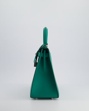 Hermès Kelly Replica Jewelry
 28cm in Vert Jade Epsom Leather with Palladium Hardware