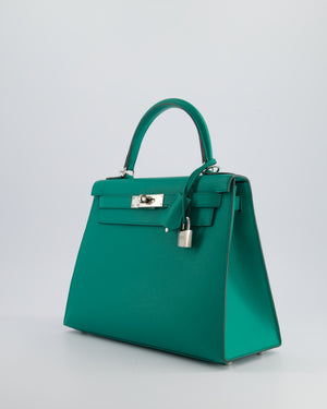 Hermès Kelly Replica Jewelry
 28cm in Vert Jade Epsom Leather with Palladium Hardware