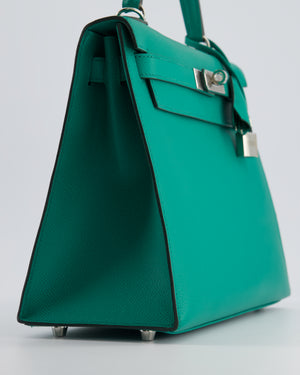 Hermès Kelly Replica Jewelry
 28cm in Vert Jade Epsom Leather with Palladium Hardware