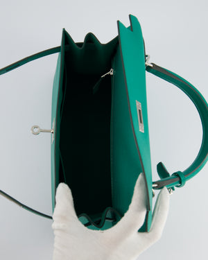 Hermès Kelly Replica Jewelry
 28cm in Vert Jade Epsom Leather with Palladium Hardware