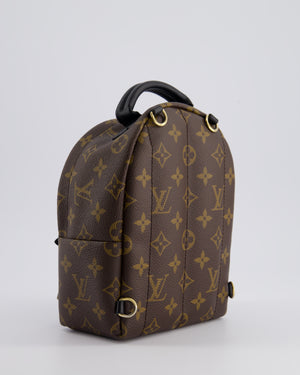 Louis Vuitton Palm Springs Mini Backpack in Monogram Canvas with Gold Hardware