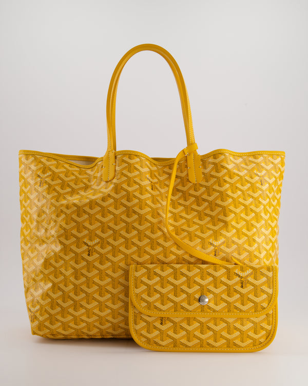 *SUPER RARE* Goyard Saint Louis PM Yellow Shoulder Tote Bag