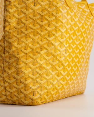 *SUPER RARE* Goyard Saint Louis PM Yellow Shoulder Tote Bag