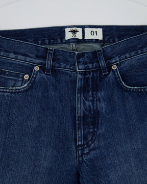 Christian Dior Blue 01 Denim Jeans with Logo J
adore Turn Up Size FR 32 (UK 4)