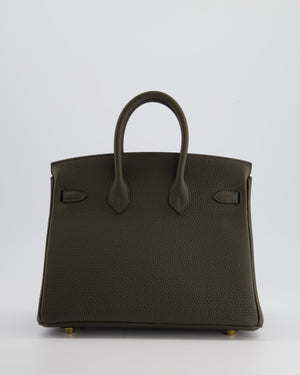 *HOT COLOUR* Hermes Birkin 25cm Bag in Eucalyptus Togo Leather with Gold Hardware