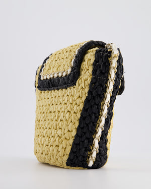 *HOT* Chanel 24C Venice Collection Beige Raffia Basket Bag with White Leather Interlocking Chain 
Champagne Gold Hardware