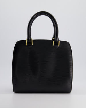 Louis Vuitton Black Epi Pont Neuf Bag with Gold Hardware