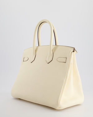 Hermès Birkin Retourne Bag 30cm in Nata Clemence Leather with Gold Hardware